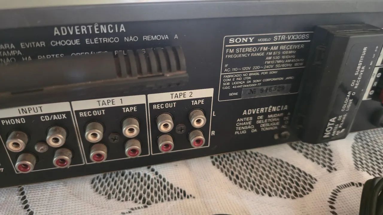 Receiver legato linear Sony STR- VX30BS - Foto 3