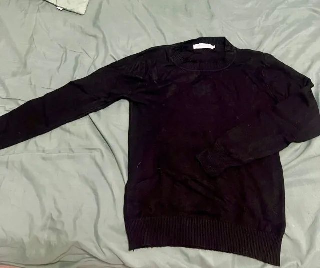 Suéter Preto M - Novo