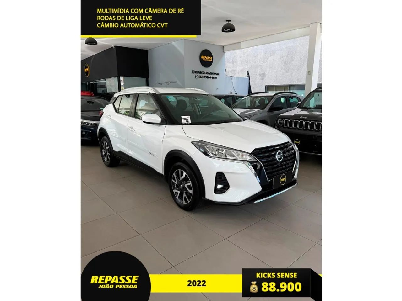 Nissan Kicks KICKS Sense 1.6 16V Flex Aut. 2022