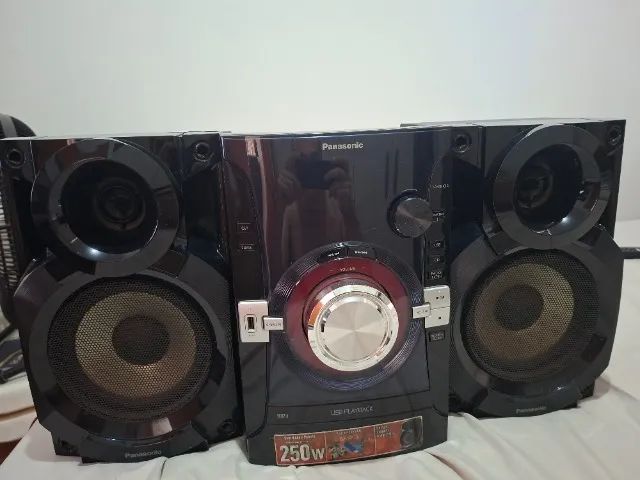 Som Panasonic USB, CD PLAYER, MP3