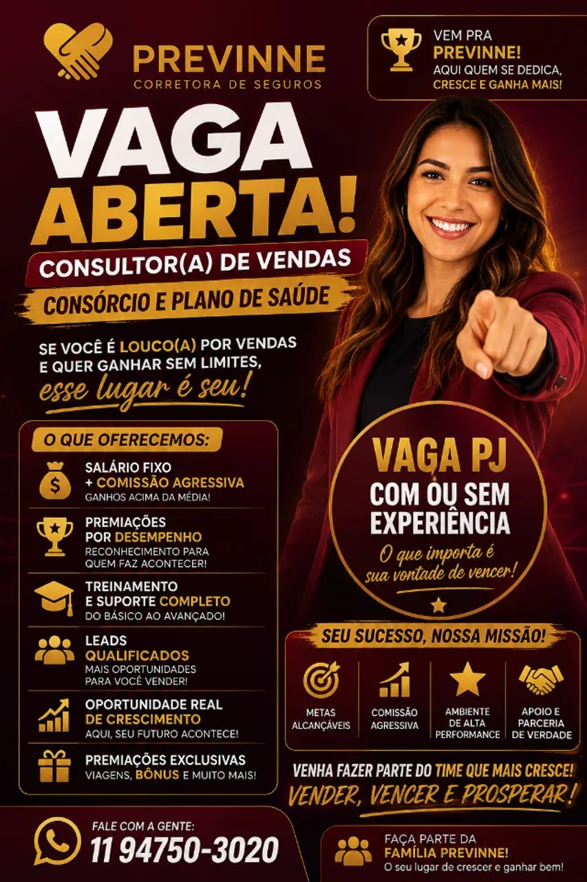 CONSULTOR (a) DE VENDAS SANTO ANDRÉ 