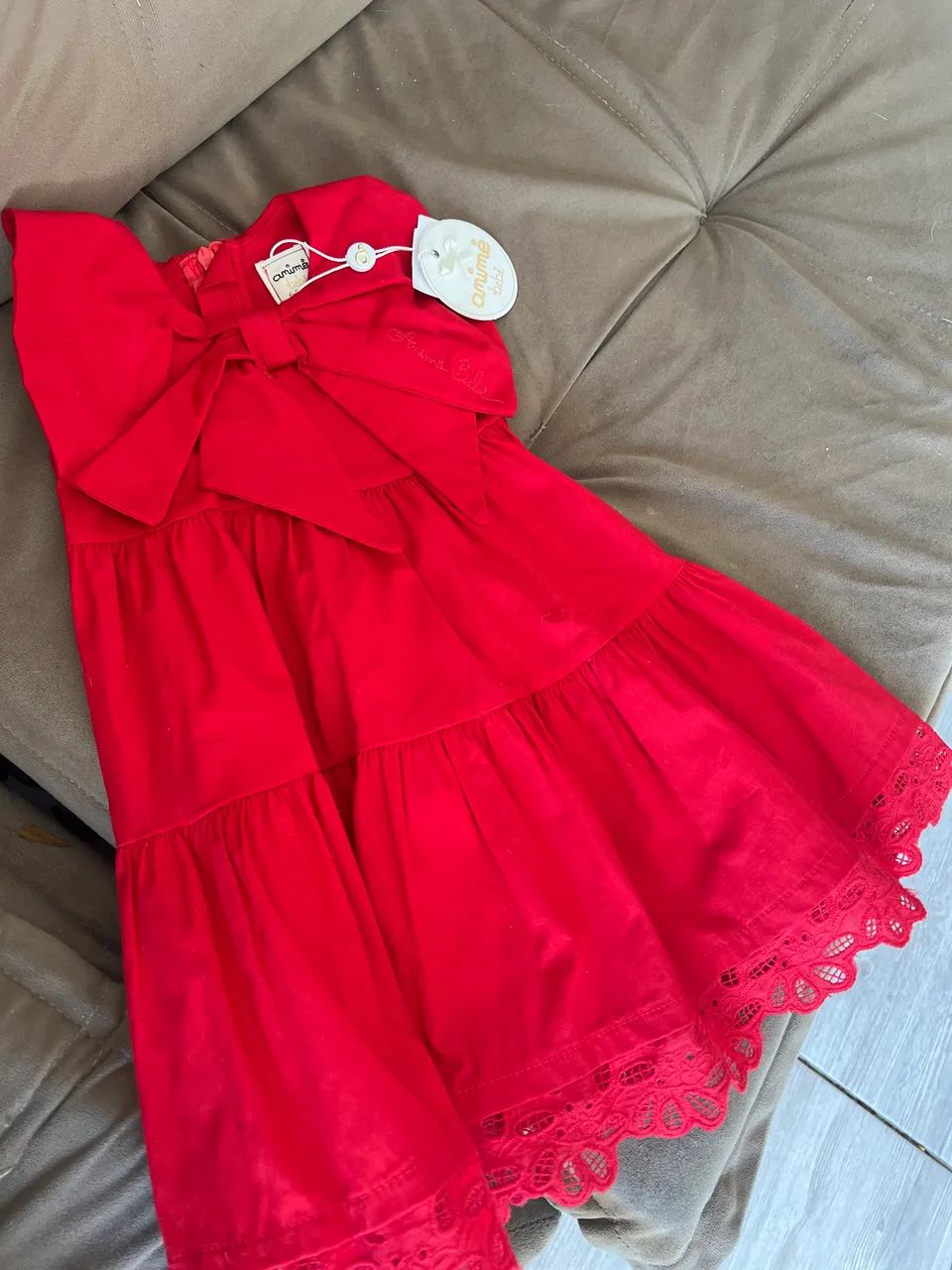 Vestido social bebê 