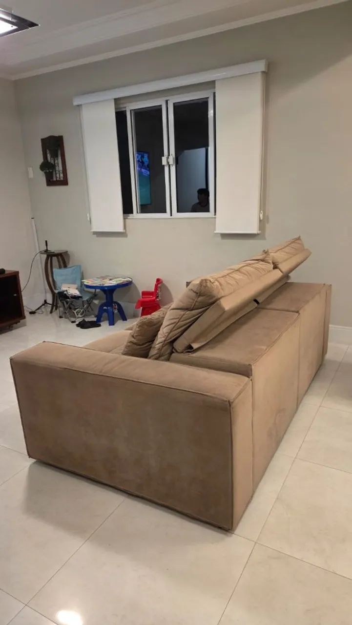Sofá 3 lugares retrátil - Foto 5