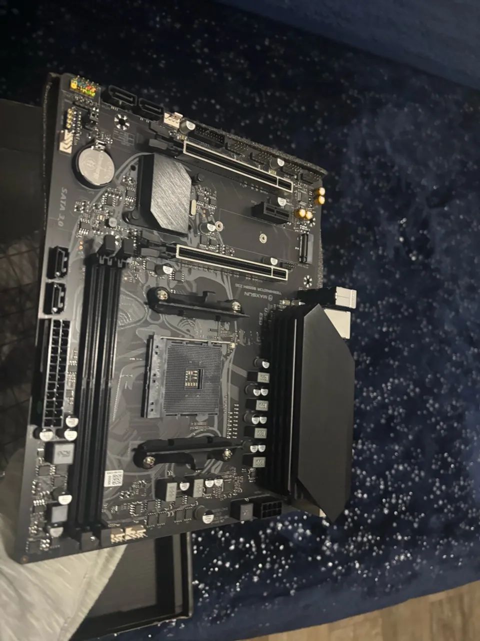 Placa Mãe Maxsun Terminator B550M - Socket AM4 (Nova / Perfeito Estado).  PARA SAIR HOJE - Foto 3