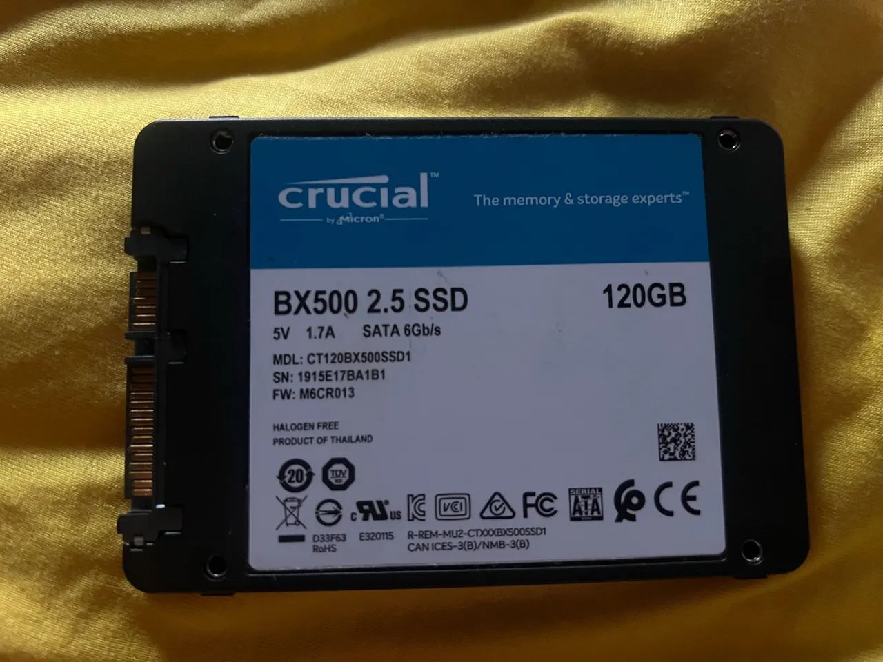 Ssd 120GB CRUCIAL - Foto 4