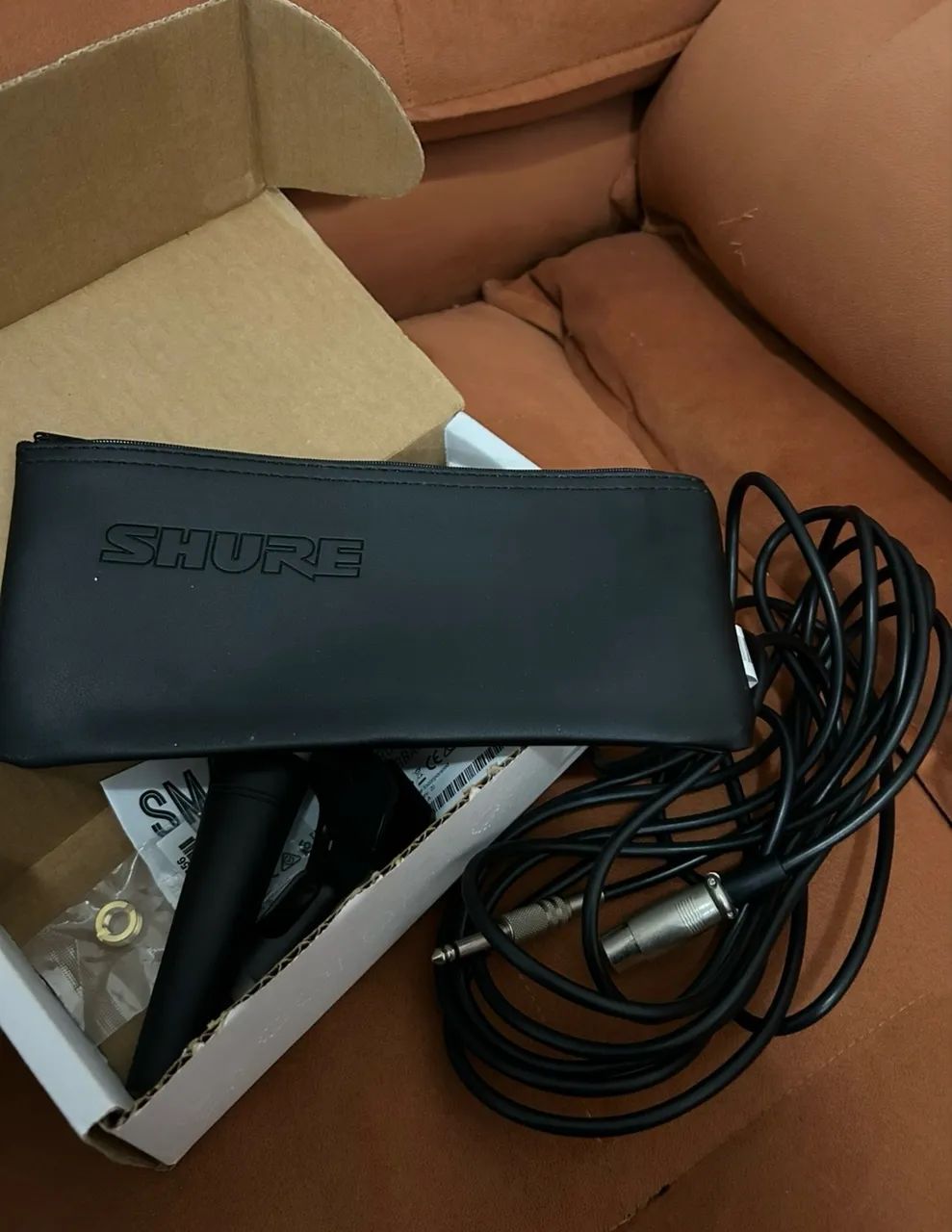 Microfone shure sm 48 profissional  - Foto 3