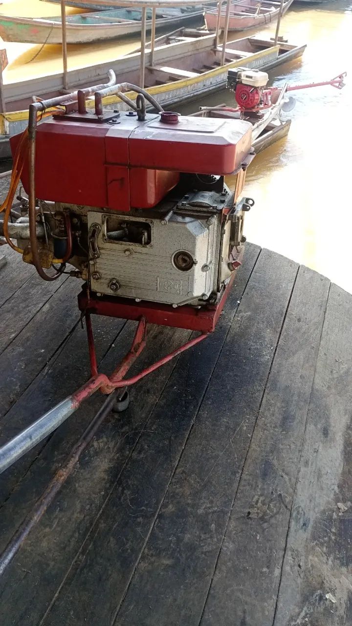 Vende-se canoa com motor  - Foto 2