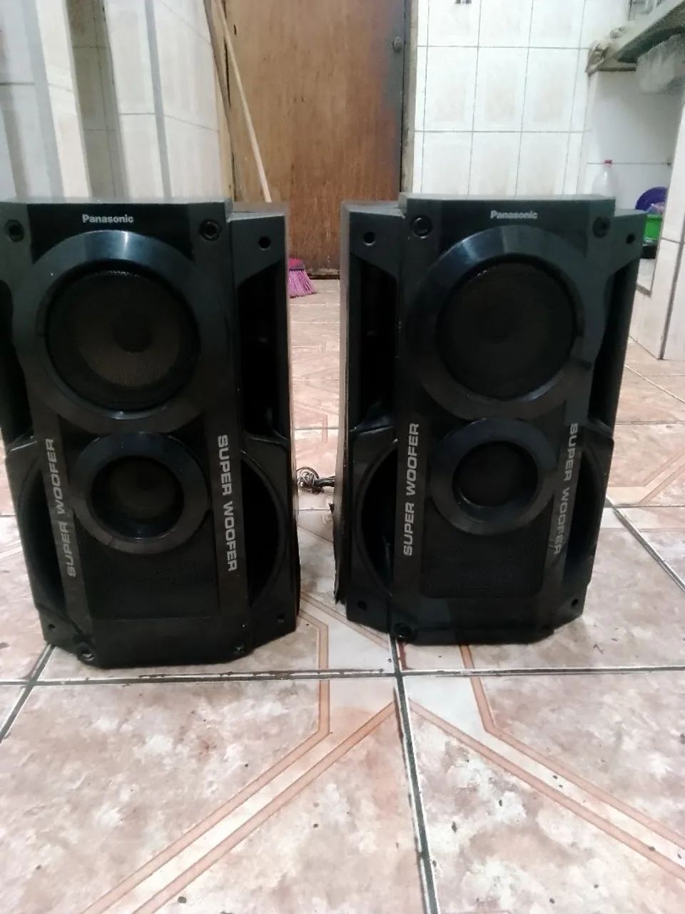 Par caixa Panasonic 