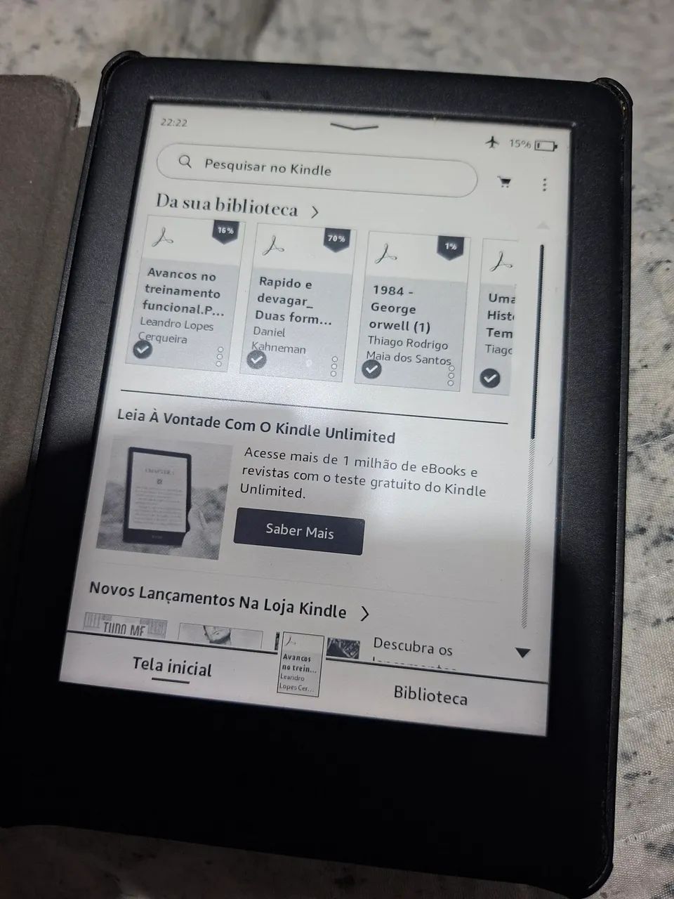 Kindle- décima geração  - Foto 2