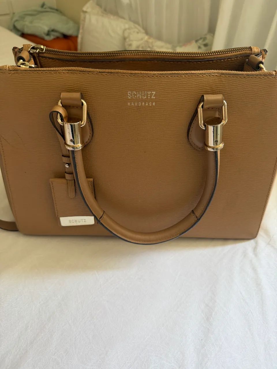 Bolsa Schutz Caramelo  - Foto 4