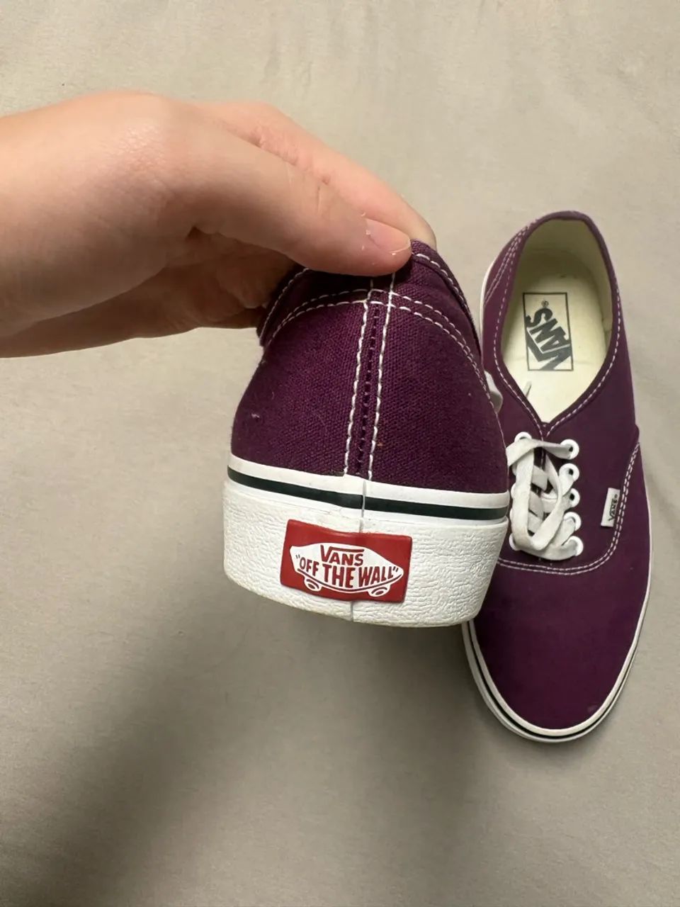 Tenis Vans Authentic Roxo Novo - Foto 4