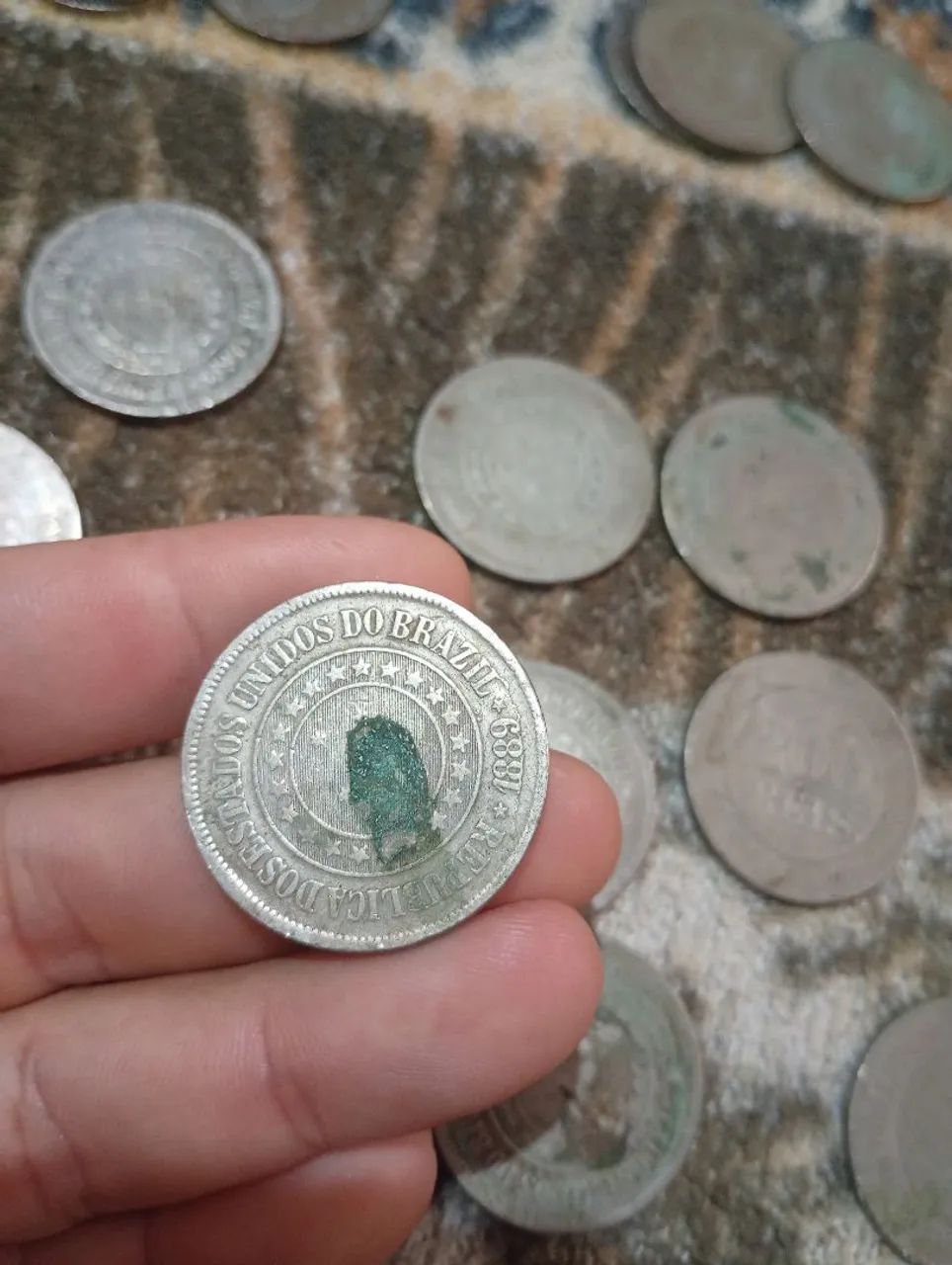 Moedas antigas colecionador  - Foto 3