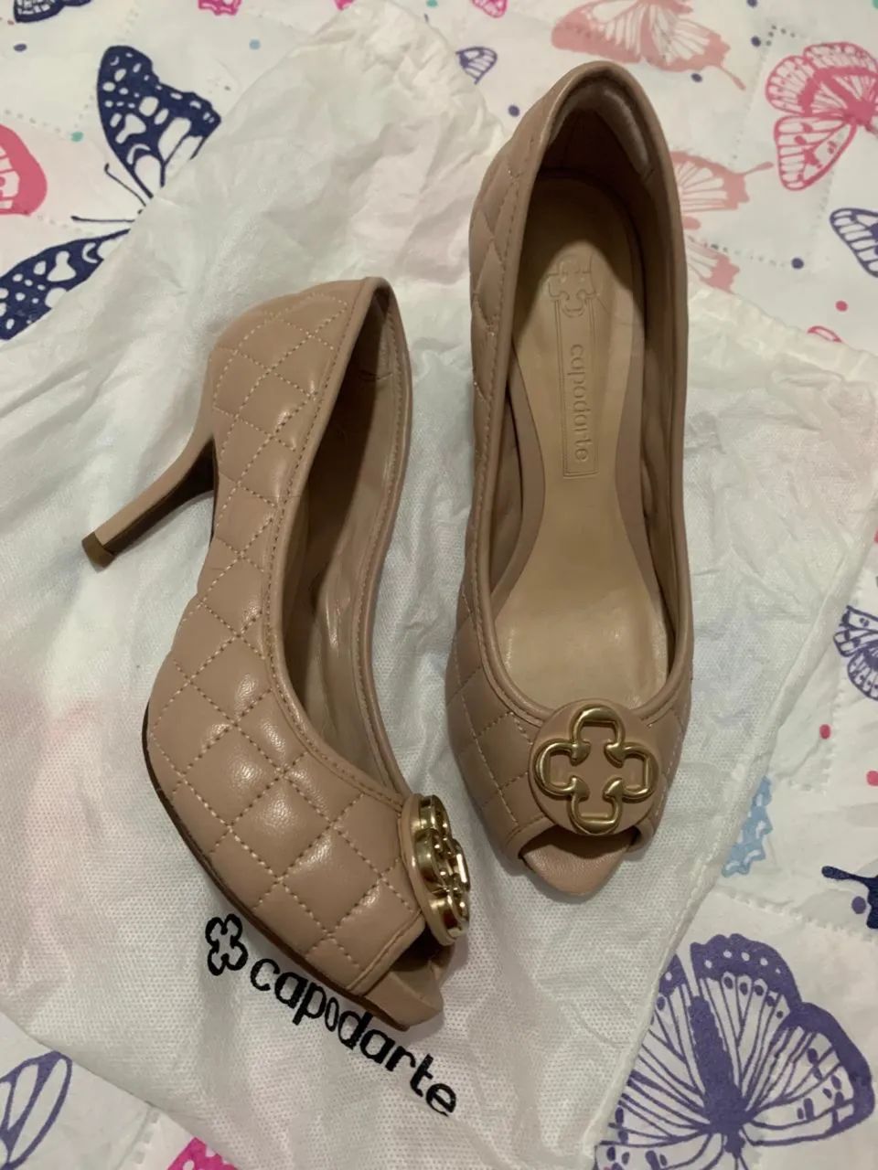 Sapato Peep Toe Capodarte  - Foto 2