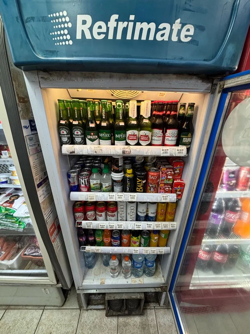 Freezer expositor para comércio 