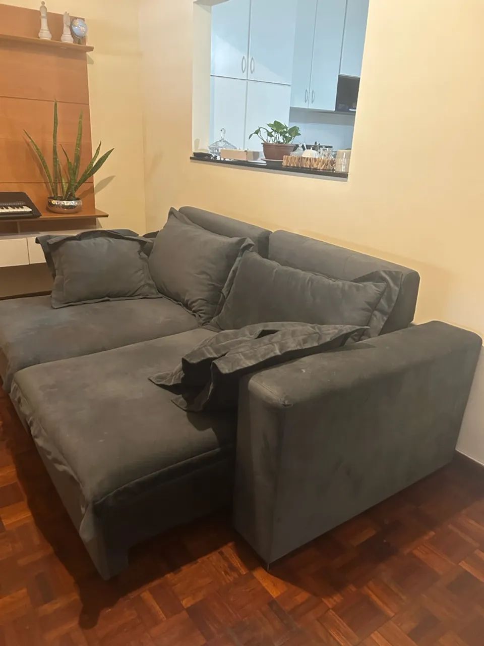 Vendo sofá ajustável ótimo estado!!! - Foto 3