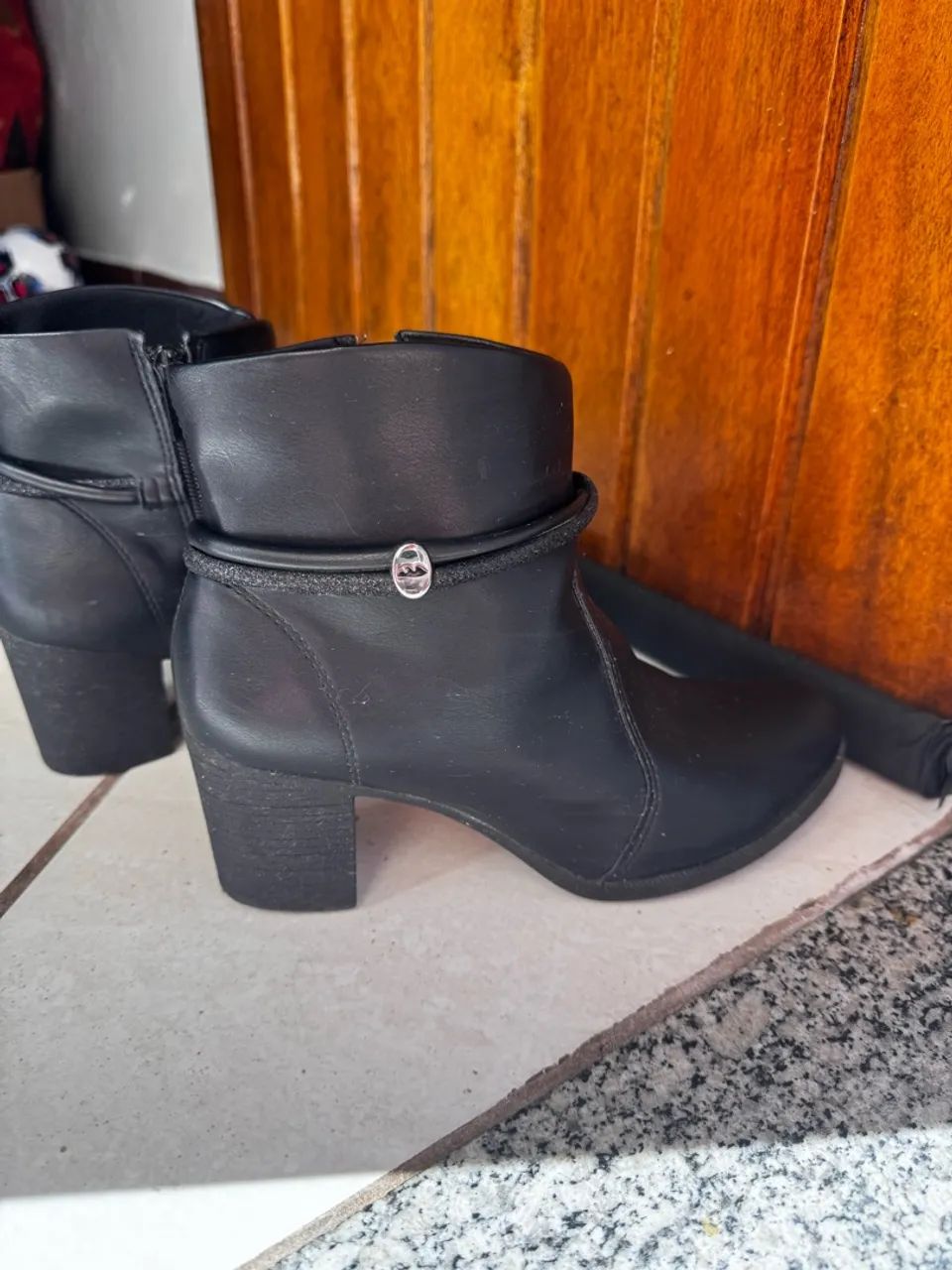 Bota Dakota Semi nova preta TAM 36 - Foto 3