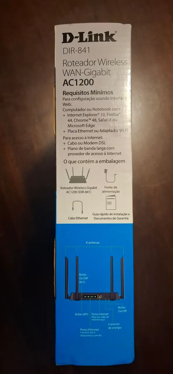 Router WiFi 5 Dlink ac 1200 dir 841 Completo - Foto 2