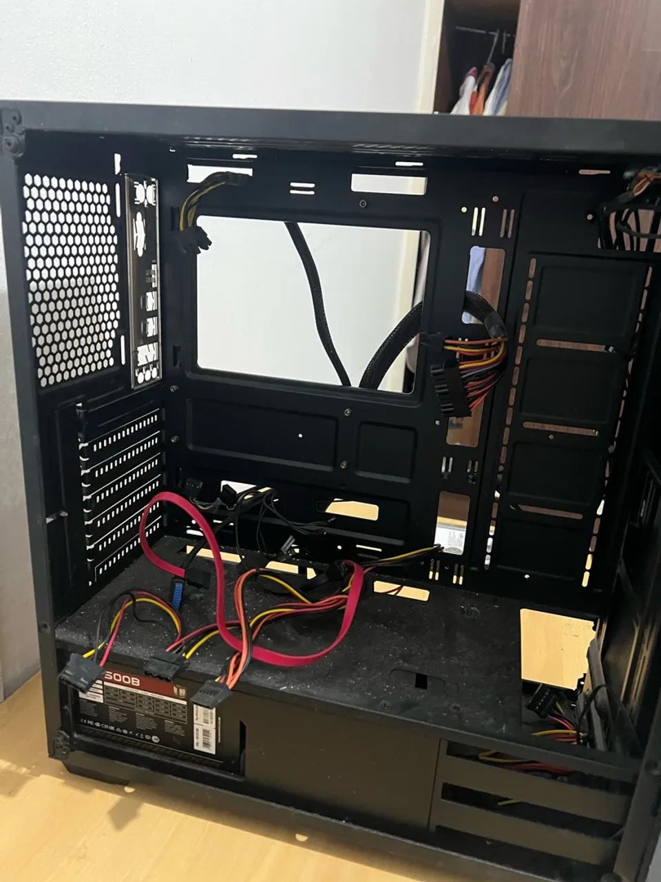 Gabinete Neologic com vidro e Fonte 500W Neologic NL500B  - Foto 5