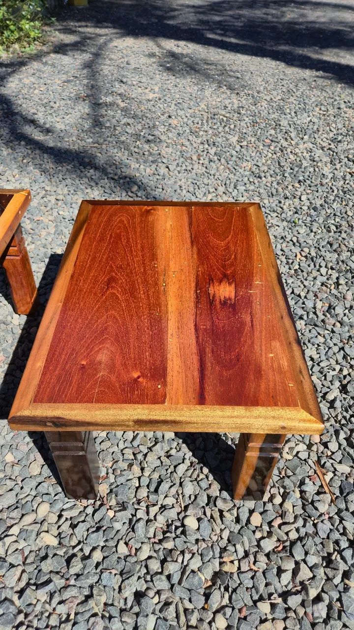 Mesa de centro madeira de lei  - Foto 4