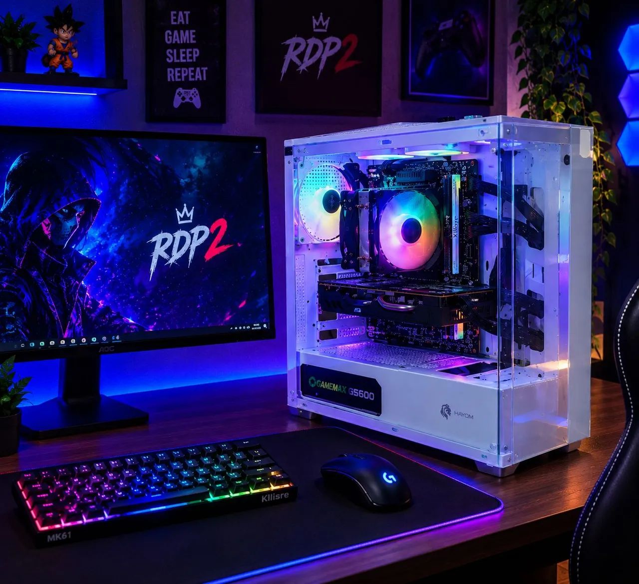 PC GAMER SSD 1,5TB + 16RAM