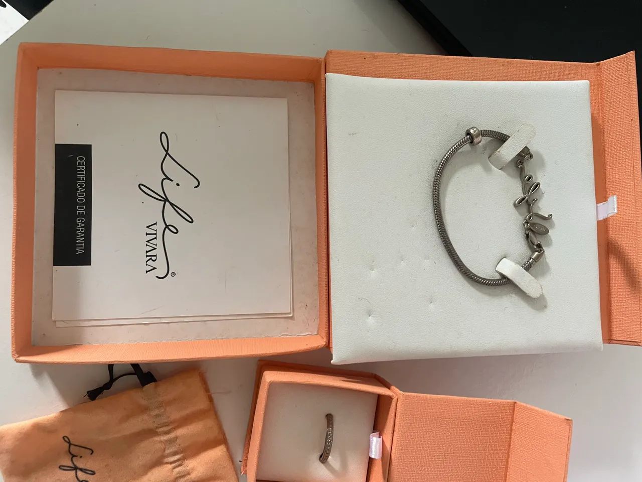 Pulseira E Anel Life Vivara Original  - Foto 4