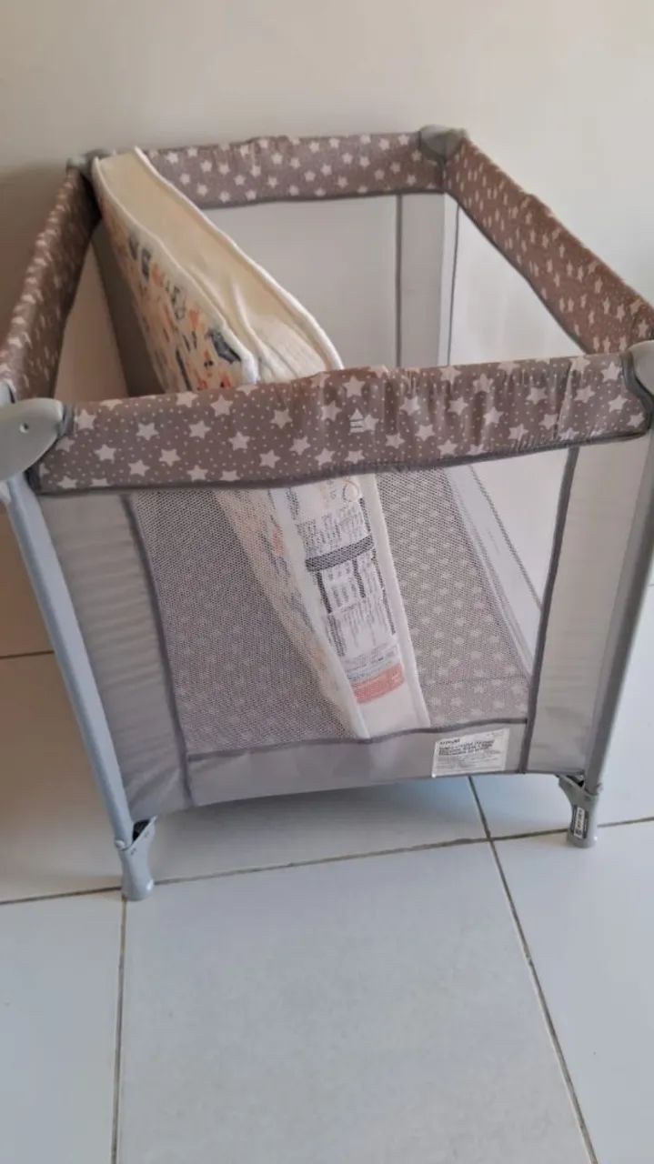 BERÇO/CAMA/CERCADINHO MARCA VOYAGE - Foto 5