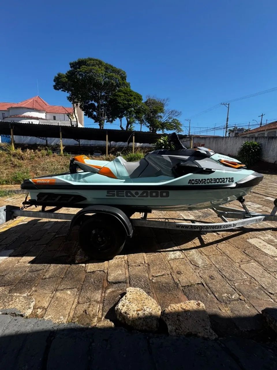 JET-SKI Seadoo Wake Pro 230 Com Carreta Korg - Foto 6