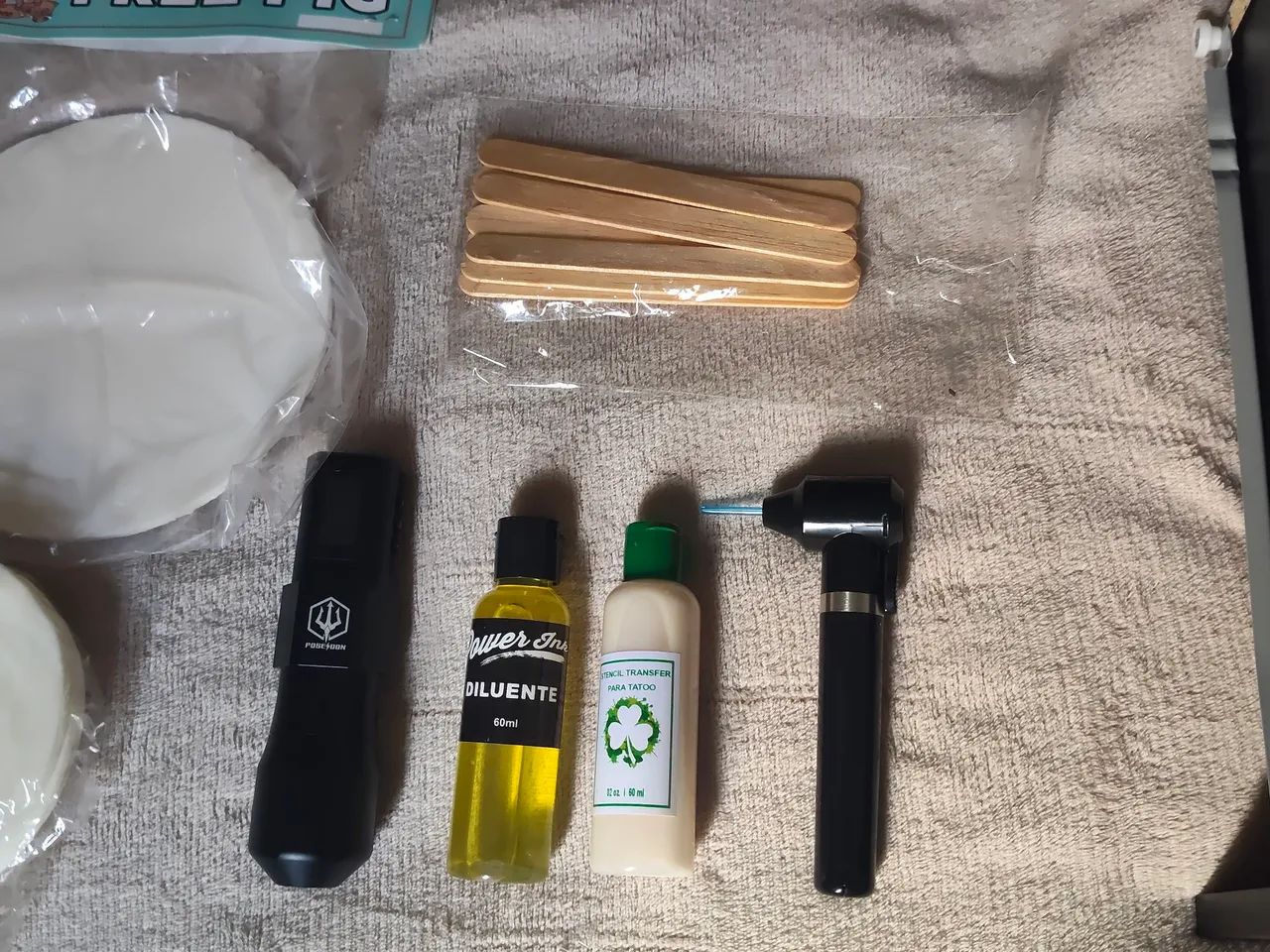 Kit tatuagem iniciante - Foto 3