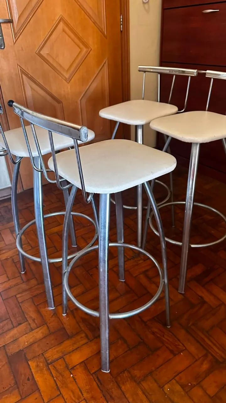 4 Banquetas resistentes - Foto 2