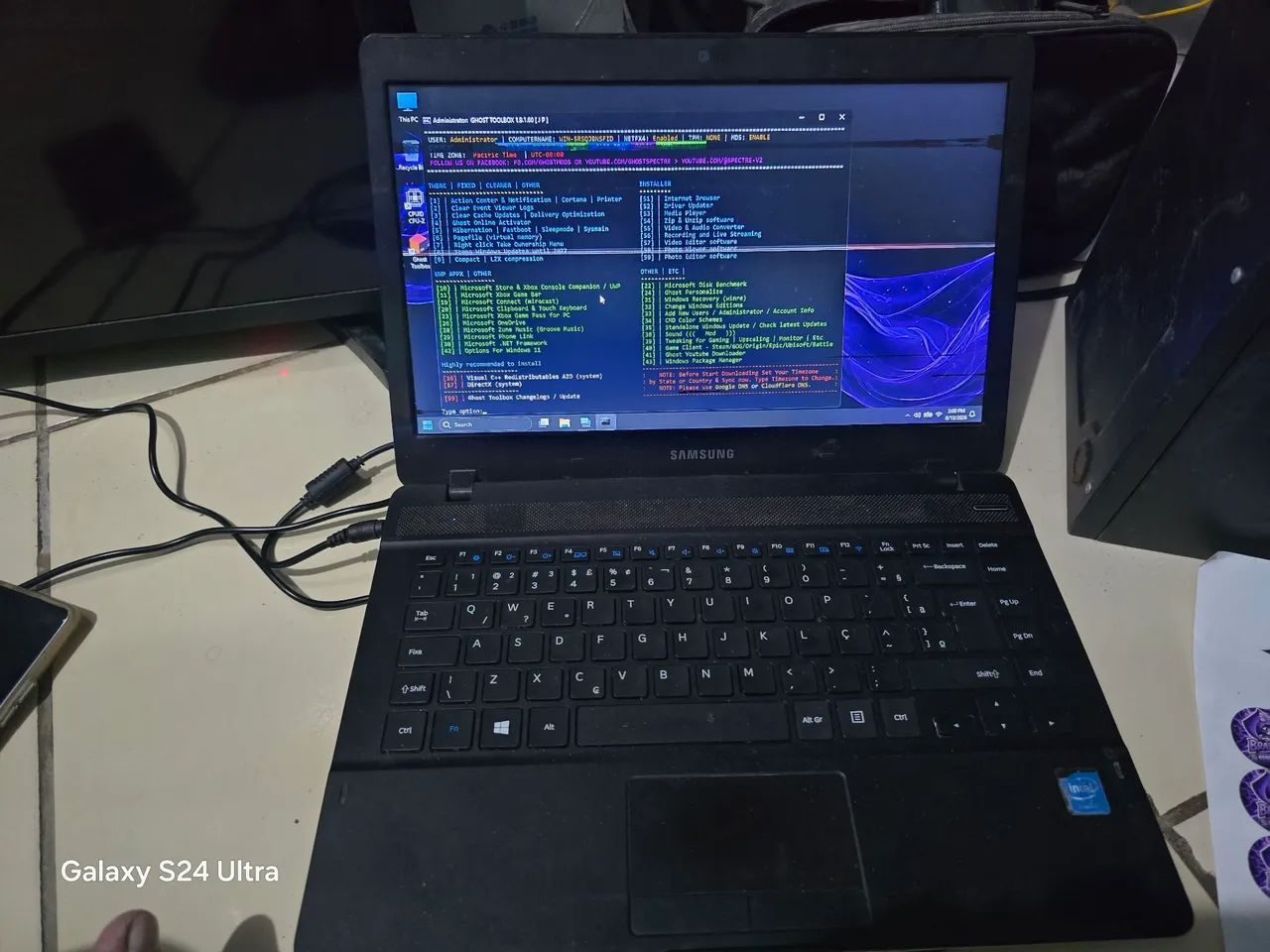 Notebook Samsung Leia o Anúncio