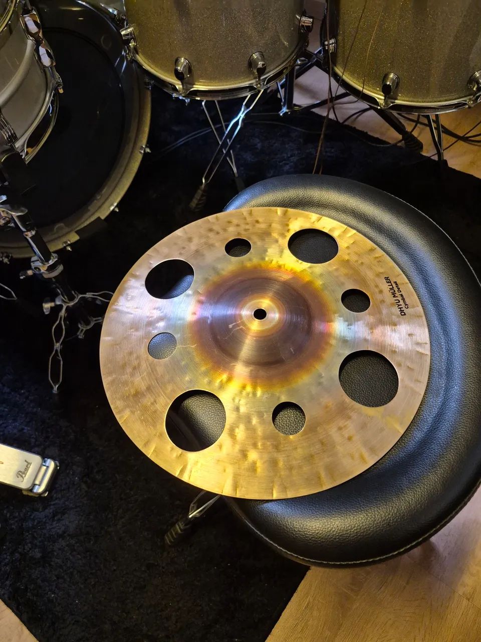 Prato Mini Crash 13" O-zone bronze B10 - Foto 3