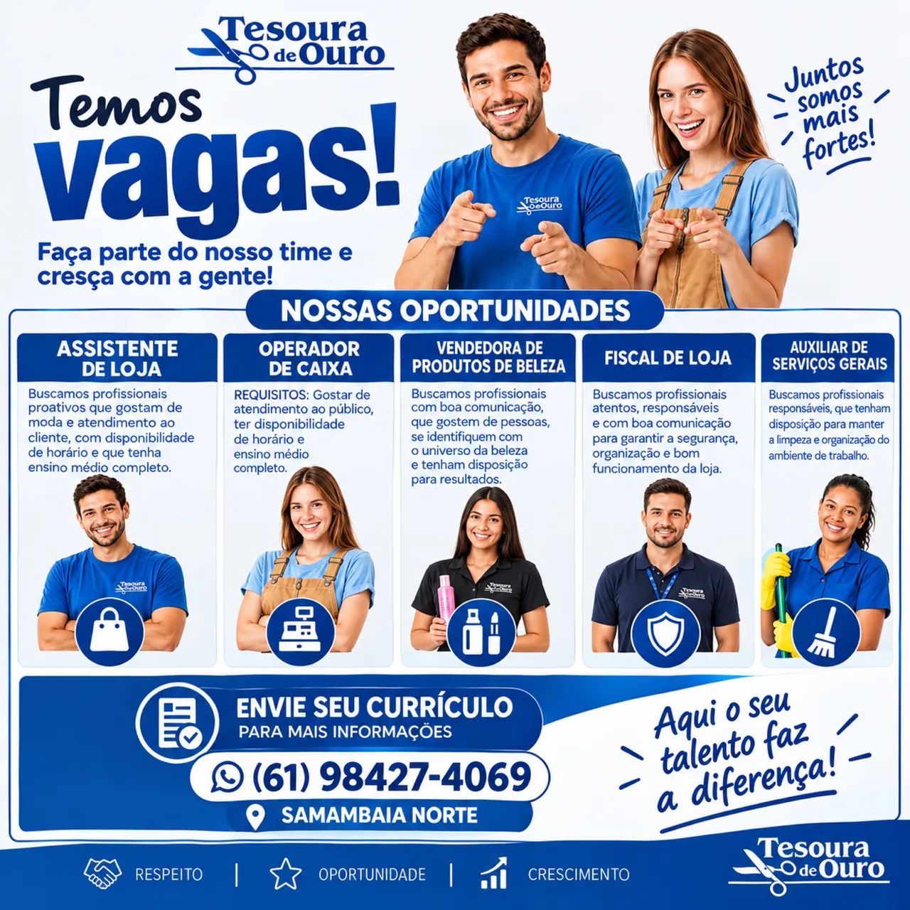 VAGAS DE EMPREGO