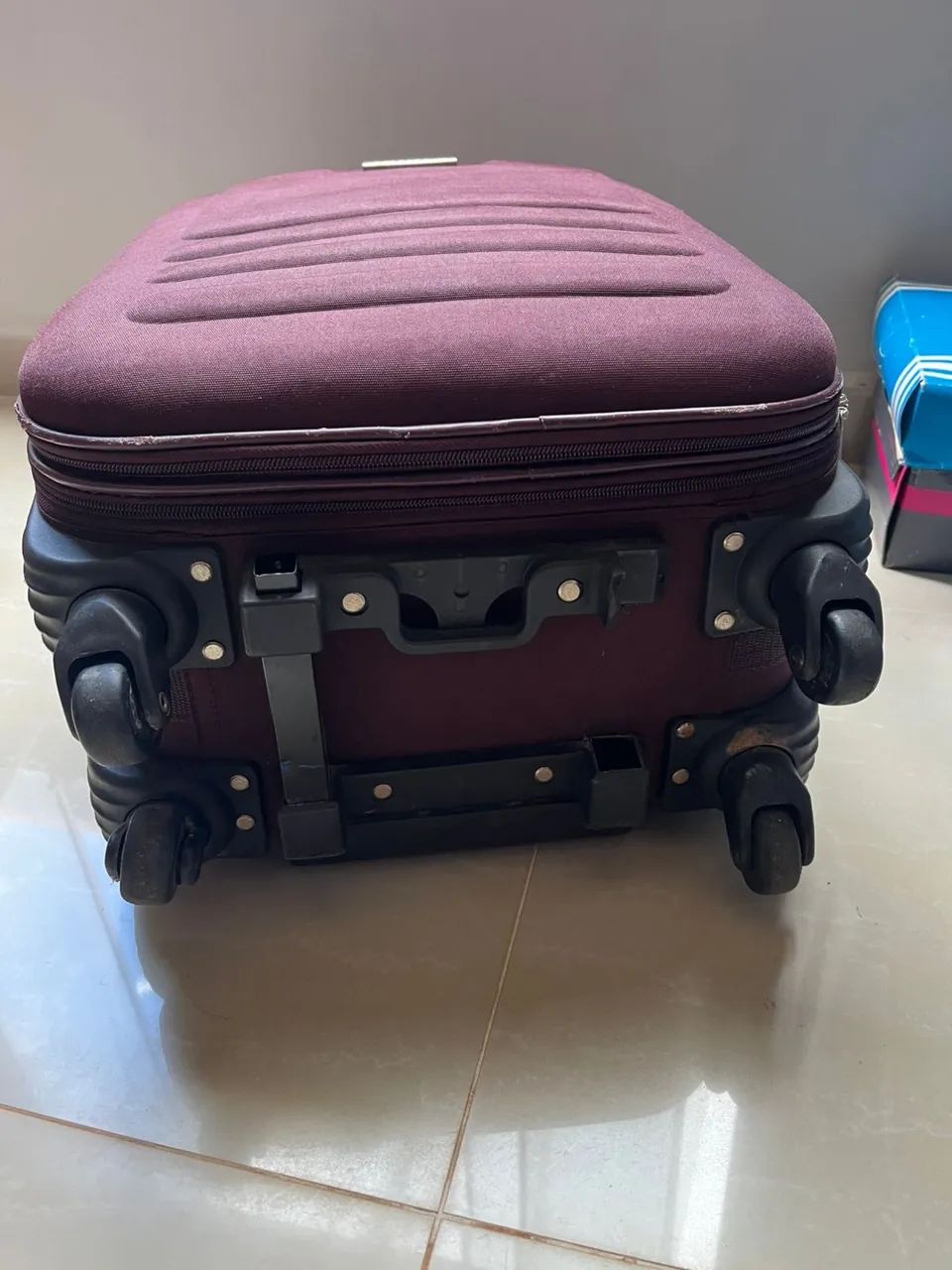 Mala sestini com frasqueira ( conjunto de tecido firme ) - Foto 3