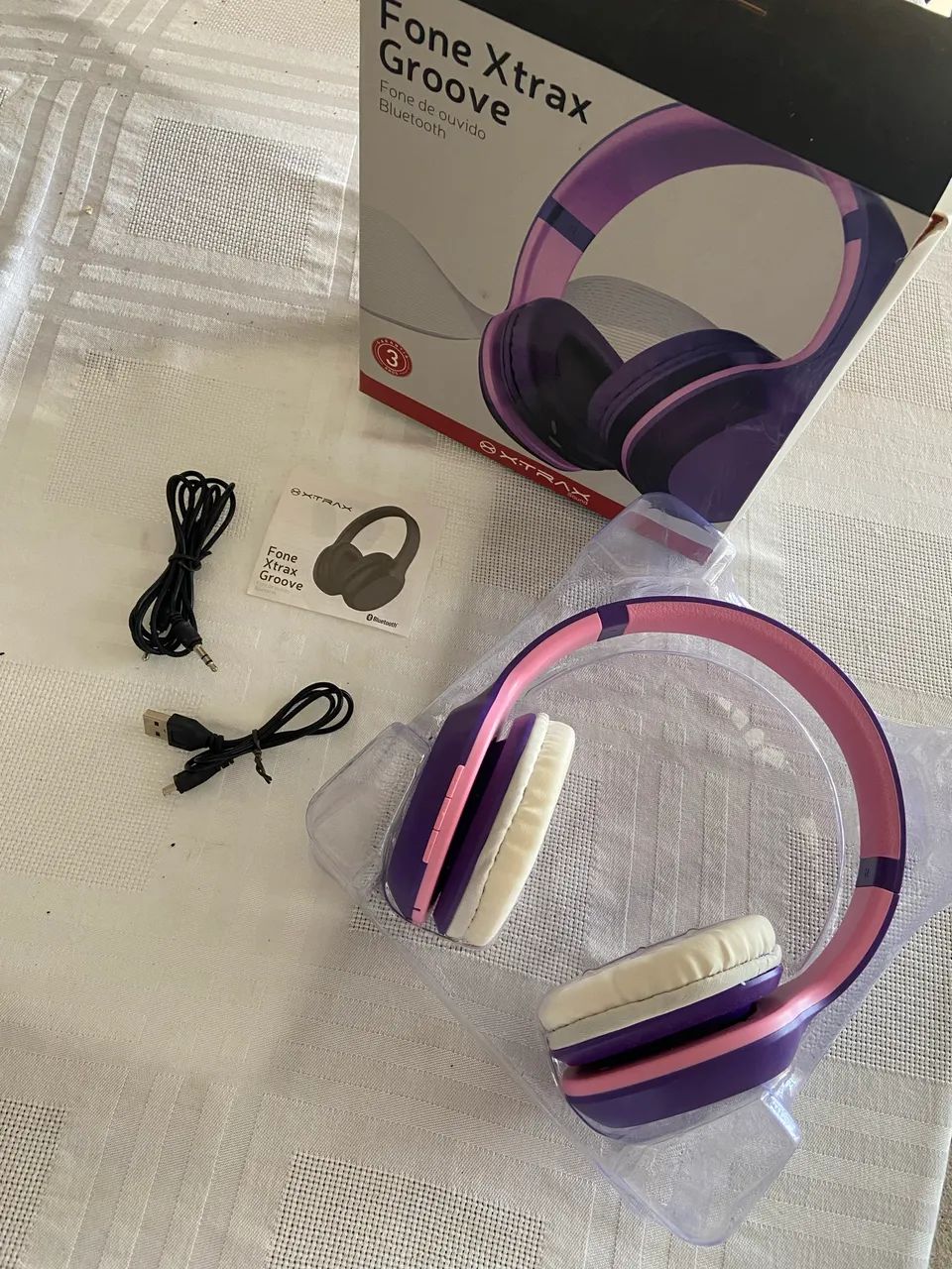 Fone de ouvido Bluetooth 