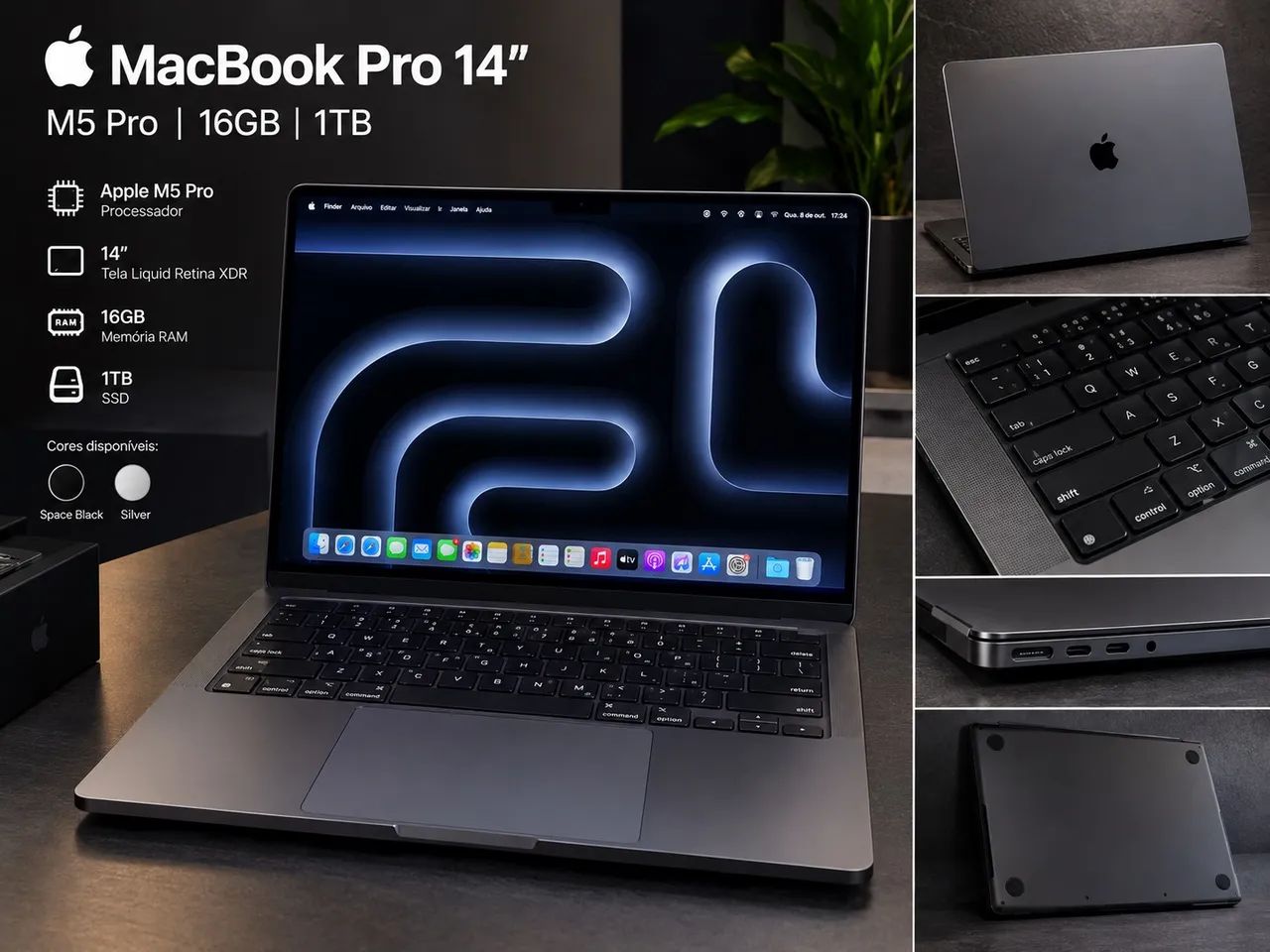 MacBook Pro M5 Pro 14 16GB / 1TB - Notebooks - Zona Industrial
