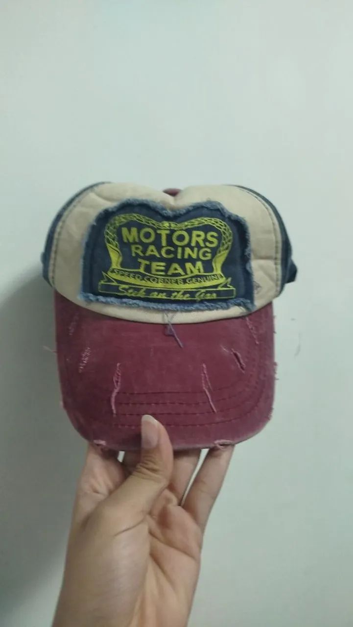 Chapéu estética destroyed y2k novo