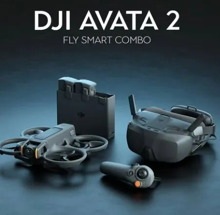 Dji Avata 2 fly smart combo (3 baterias c/ goggles N3 1 ano de garantia 