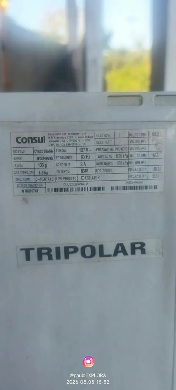 Freezer Vertical Consul 142 litros  - Foto 2