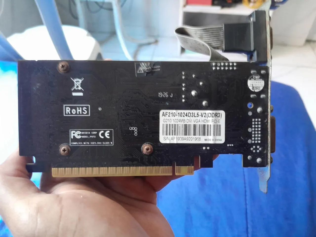 PLACA DE VIDEO NVIDIA GeForce G210 - Foto 3