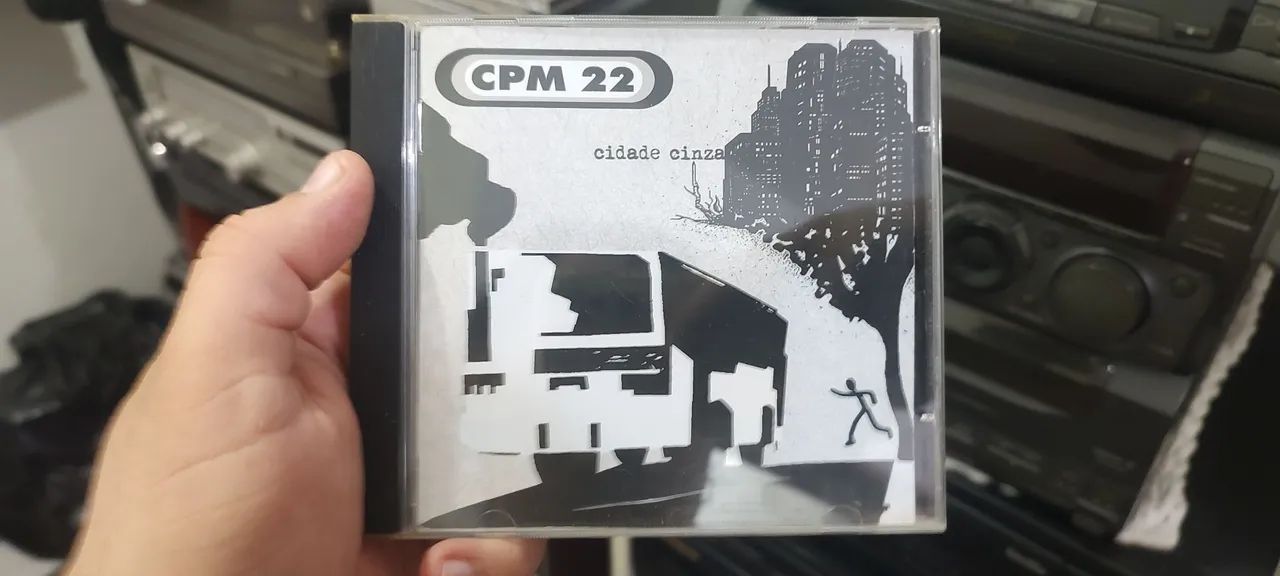 CPM 22 cidade Cinza cd usado praticamente novo