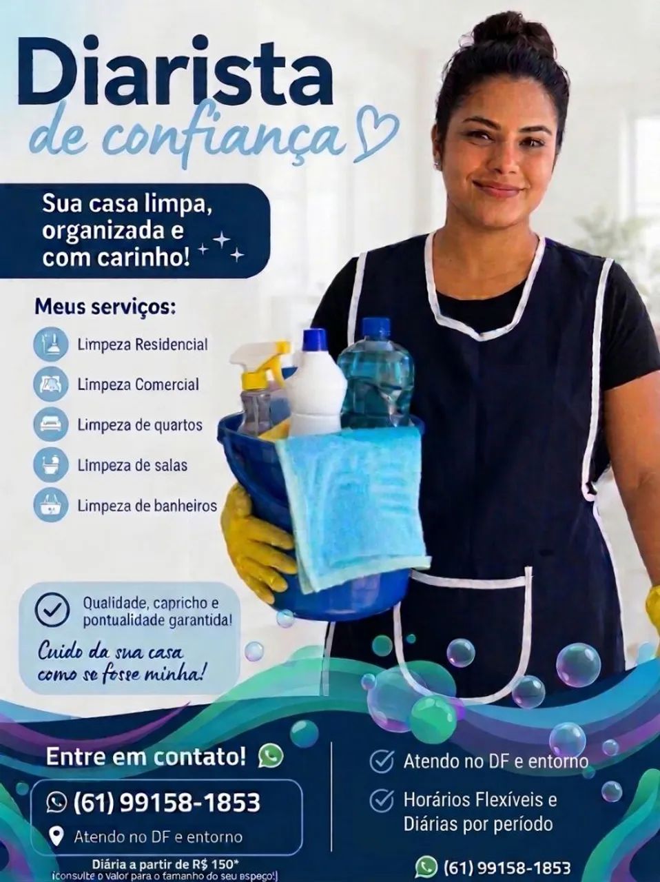 Serviços de faxina 