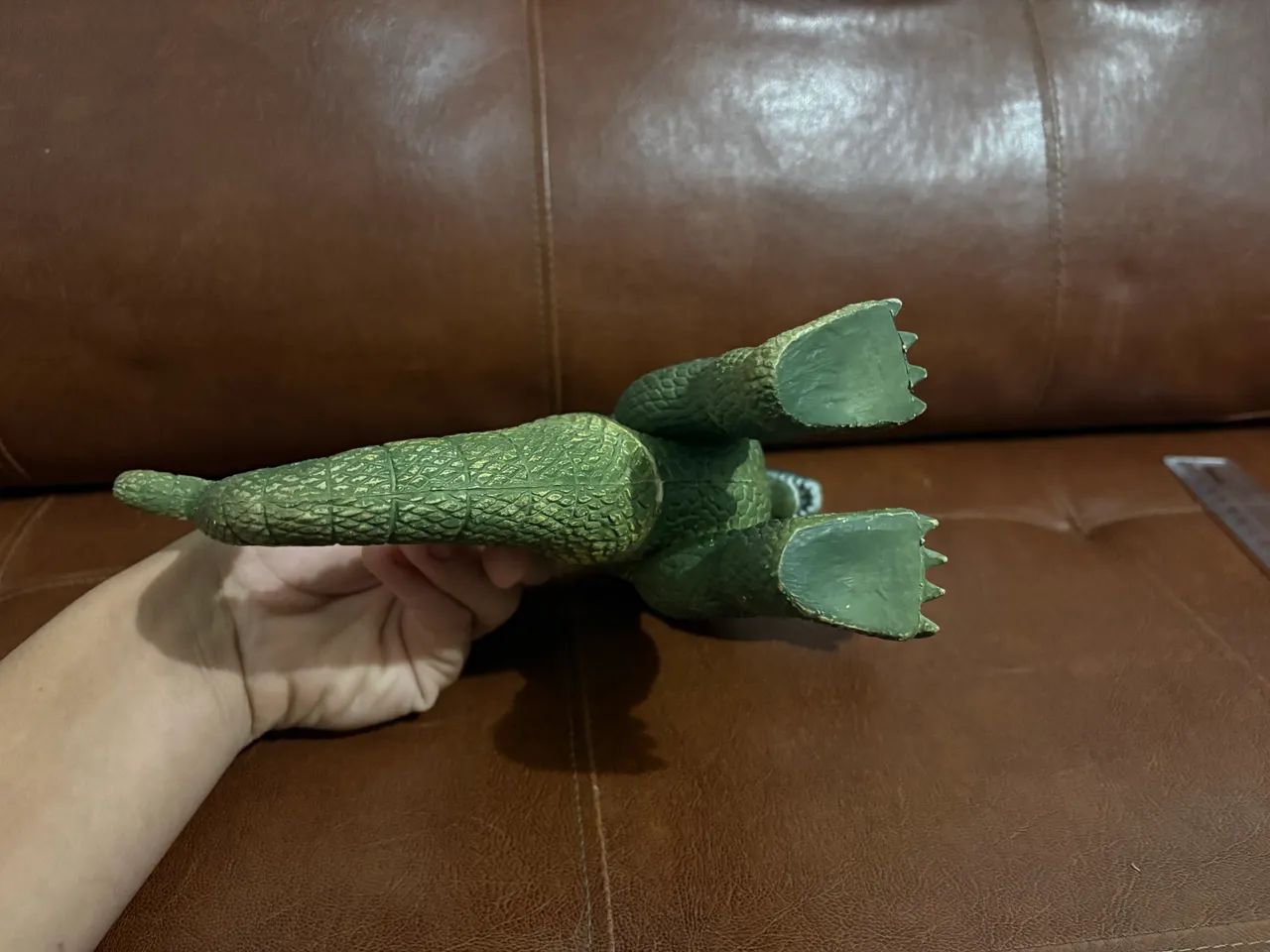 Boneco Godzilla antigo. - Foto 3