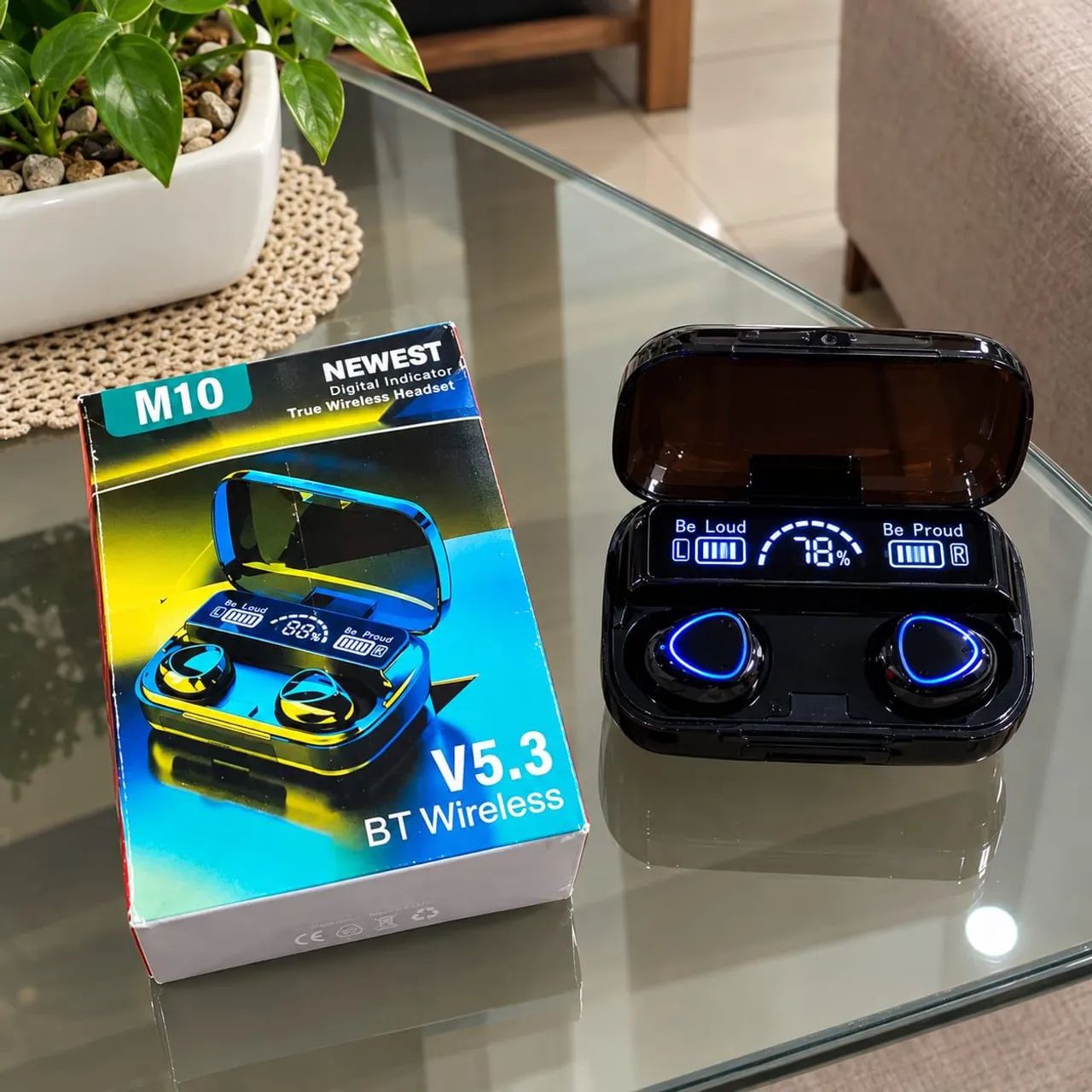 Fone Bluetooth M10 Novo Na Caixa - Foto 4