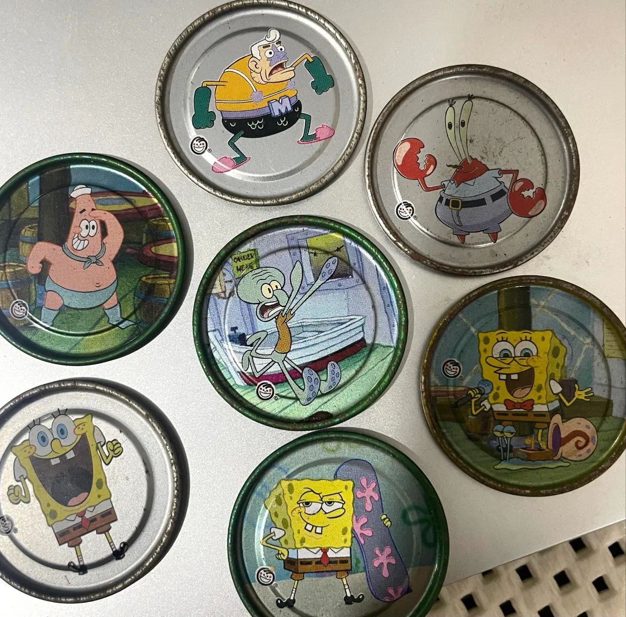 Tazos Bob Esponja Originais (Unidade)