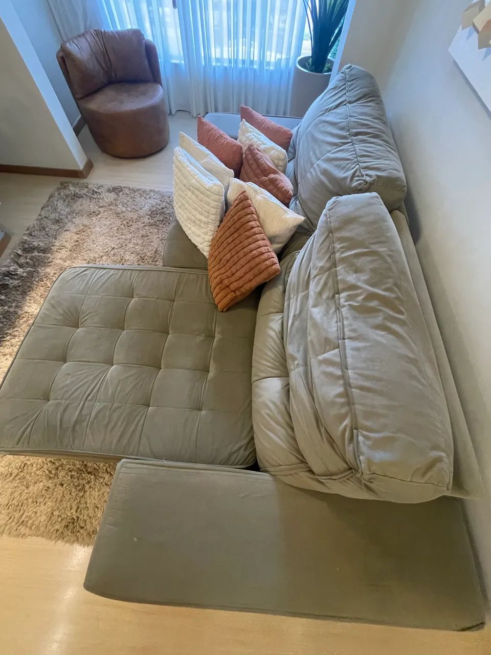 Sofá Retrátil Confortável 2,50 metros - Foto 3