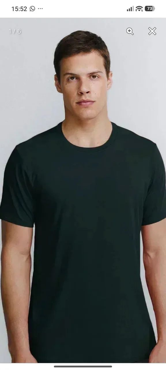 Camiseta Masculina Nova