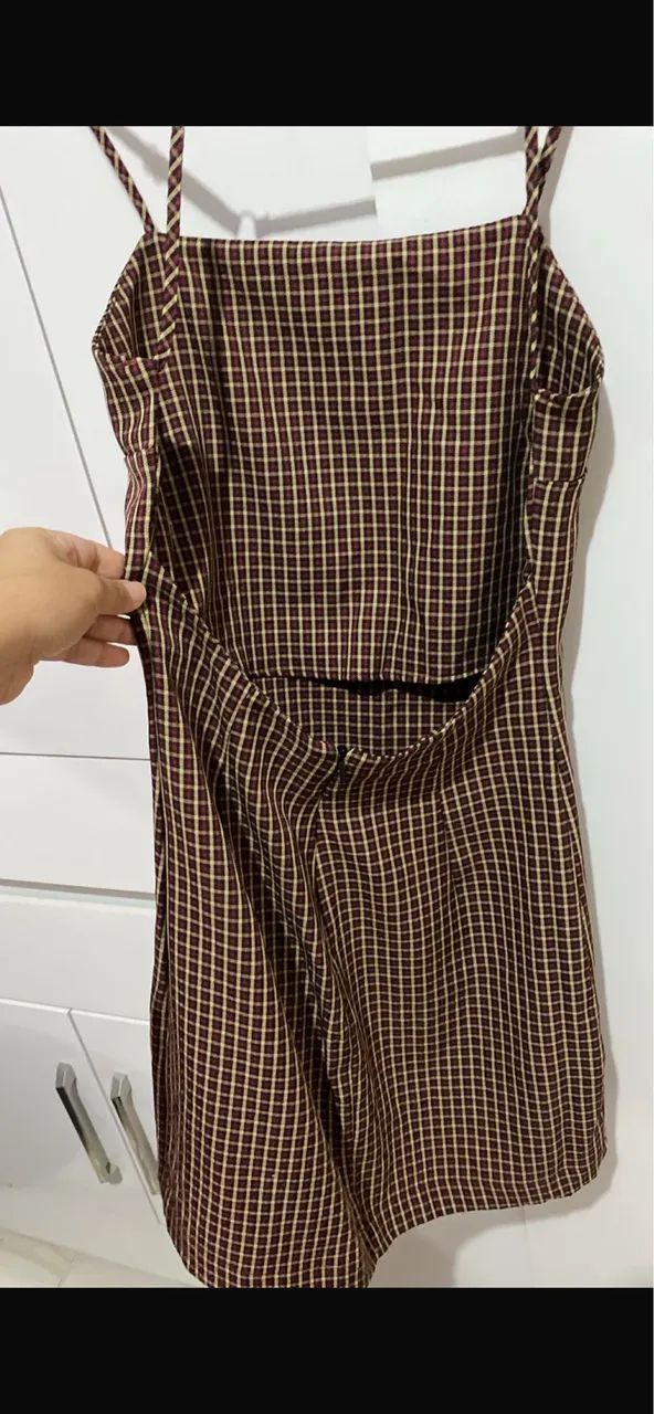 Vestido quadriculado  - Foto 2