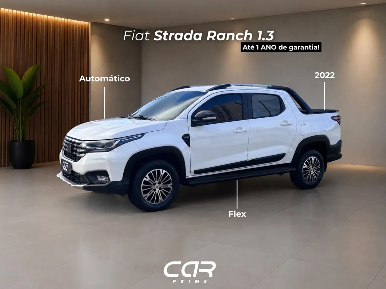 Fiat Strada Ranch 1.3 Flex 8V CD Aut. 2022