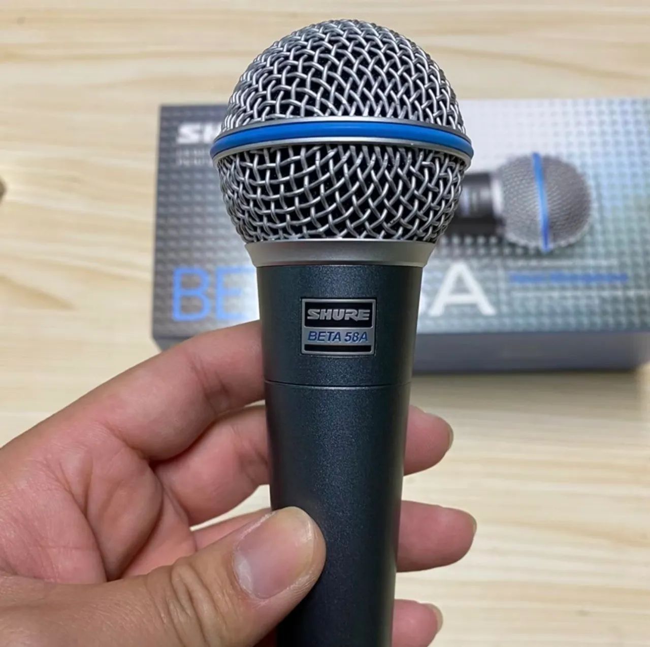 SHURE BETA 58A - 1° LINHA - NOVO - Foto 2