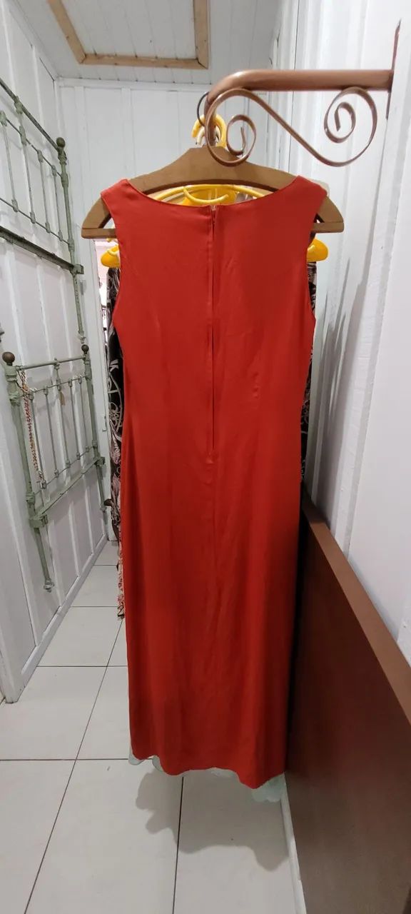 Vestido vermelho vintage - Foto 2